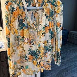 Floral Women's Top - Multicolor